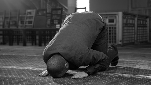 Five Times Prayers in Mosque