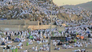 Travelling to Arafat and return to Mina
