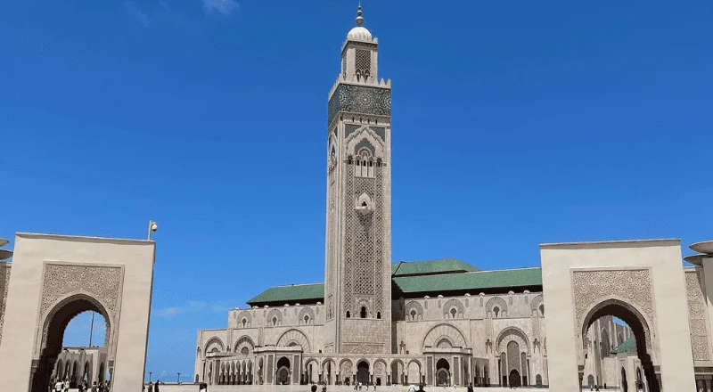 Hassan II Mosque in Casablanca