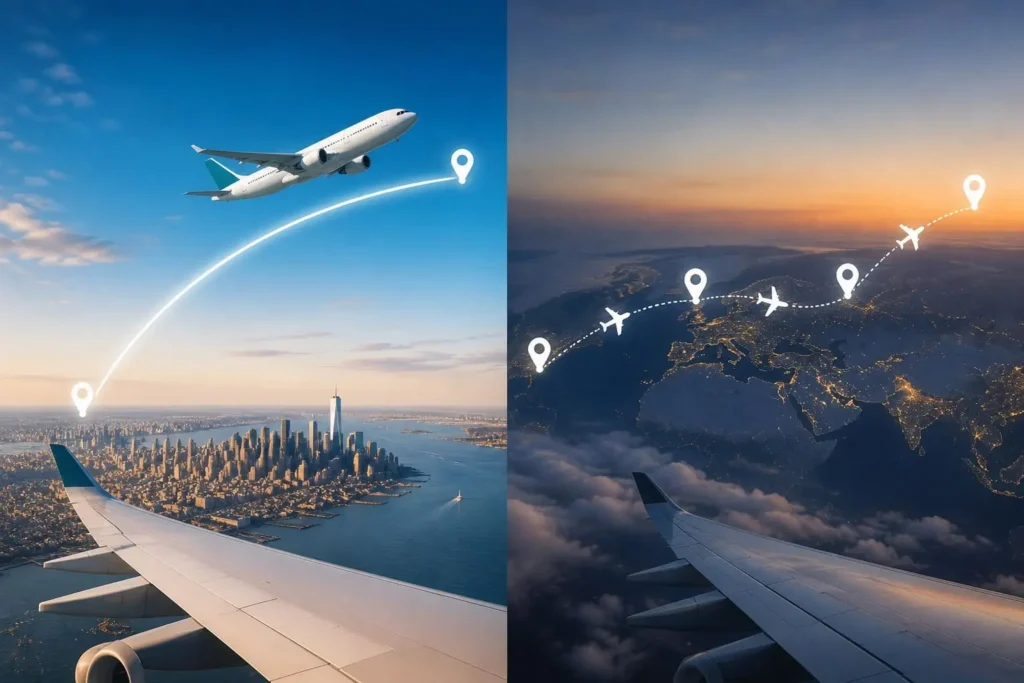 Direct vs Connecting Flights