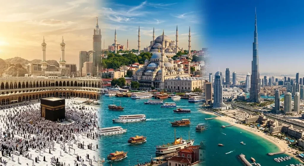 How to Combine Umrah with a Holiday in Turkey or Dubai
